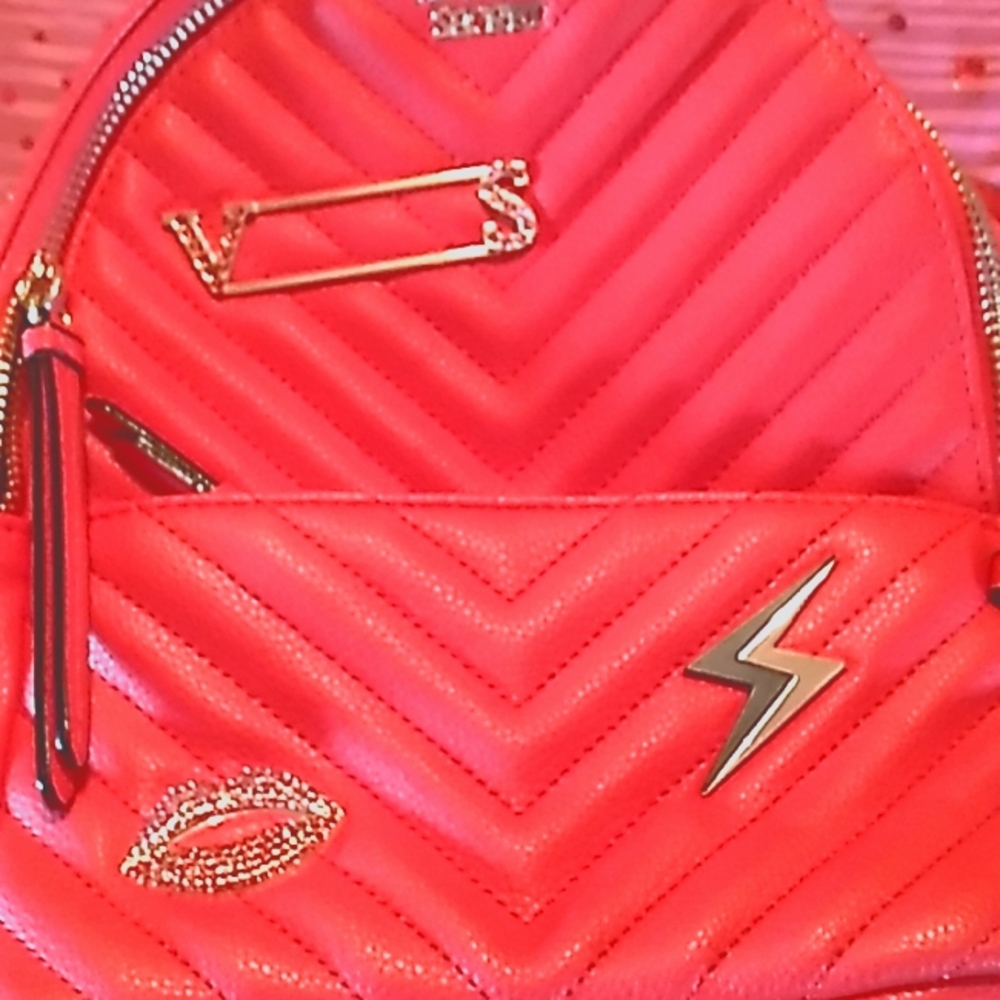 Beautiful Red Brand New Victoria Secret mini Backpack!!!!!!